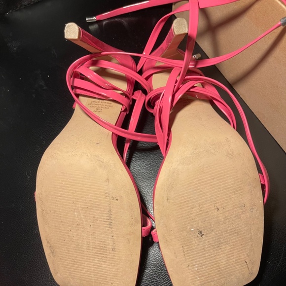 Steven Madden Pink heels sandals 8.5 - Picture 3 of 4